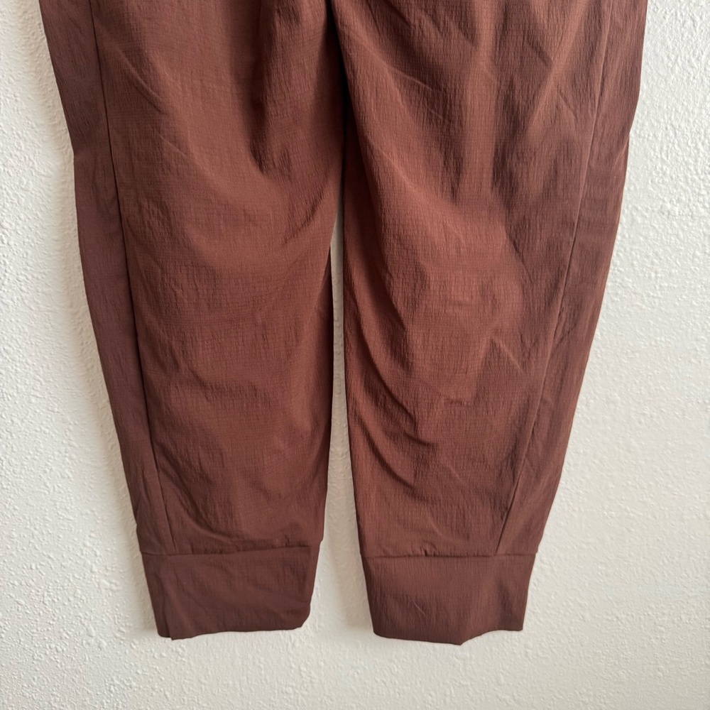 ATHLETA Reddish Cognac Brown Trekkie North High Waisted Workout Jogger Pants - Picture 12 of 15